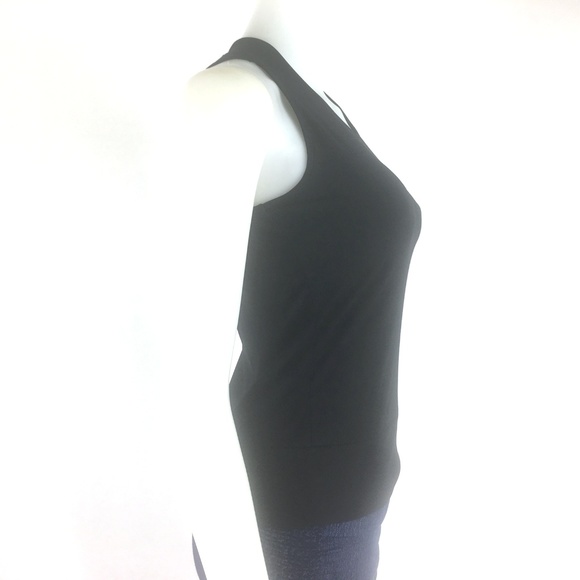 George Stretch Women's Sz SX (0/2) Black Tank Top - Picture 2 of 5